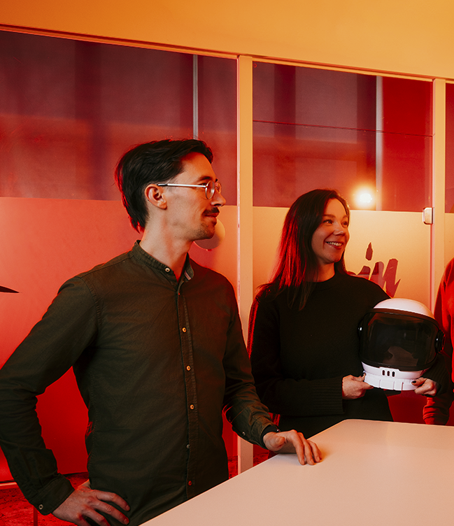 Julian und Petra aus dem Consulting Team